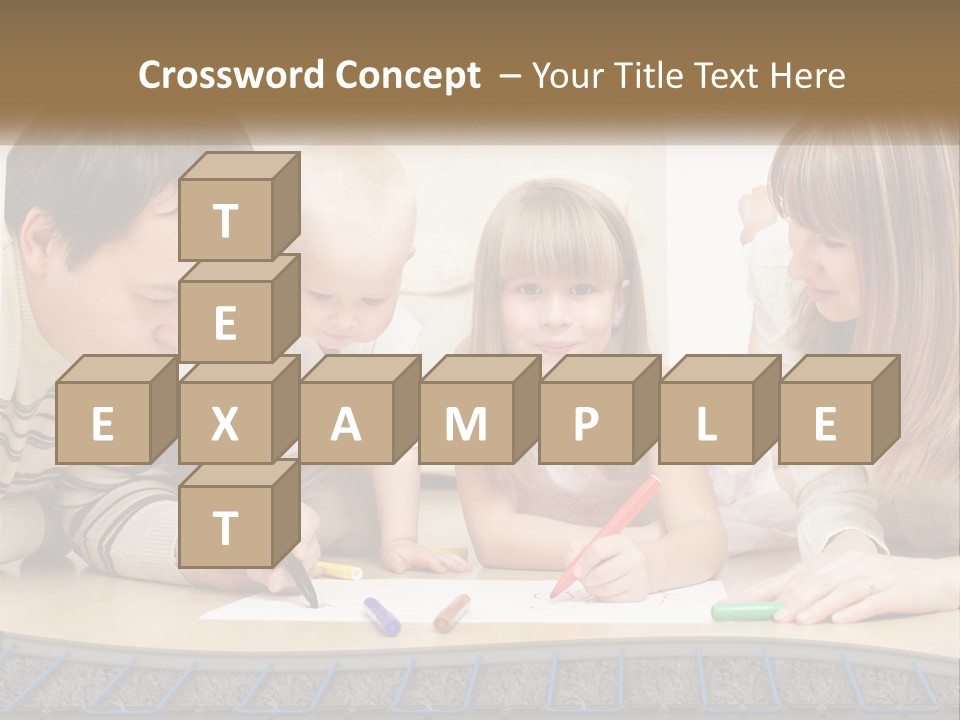 Family Education Interior PowerPoint Template