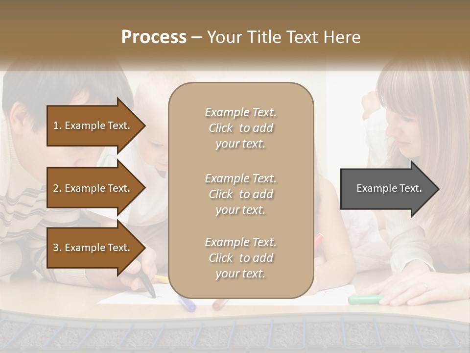 Family Education Interior PowerPoint Template