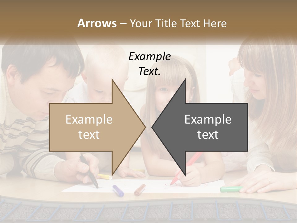 Family Education Interior PowerPoint Template