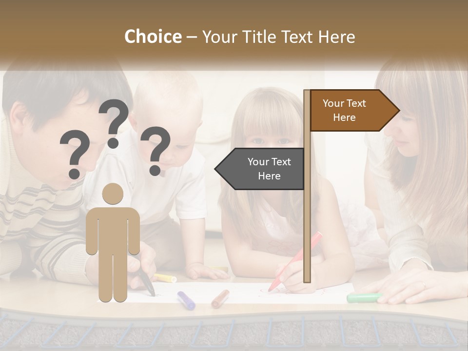 Family Education Interior PowerPoint Template