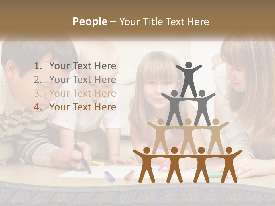 Family Education Interior PowerPoint Template