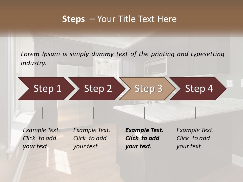 Stainless Furnishings Upscale PowerPoint Template