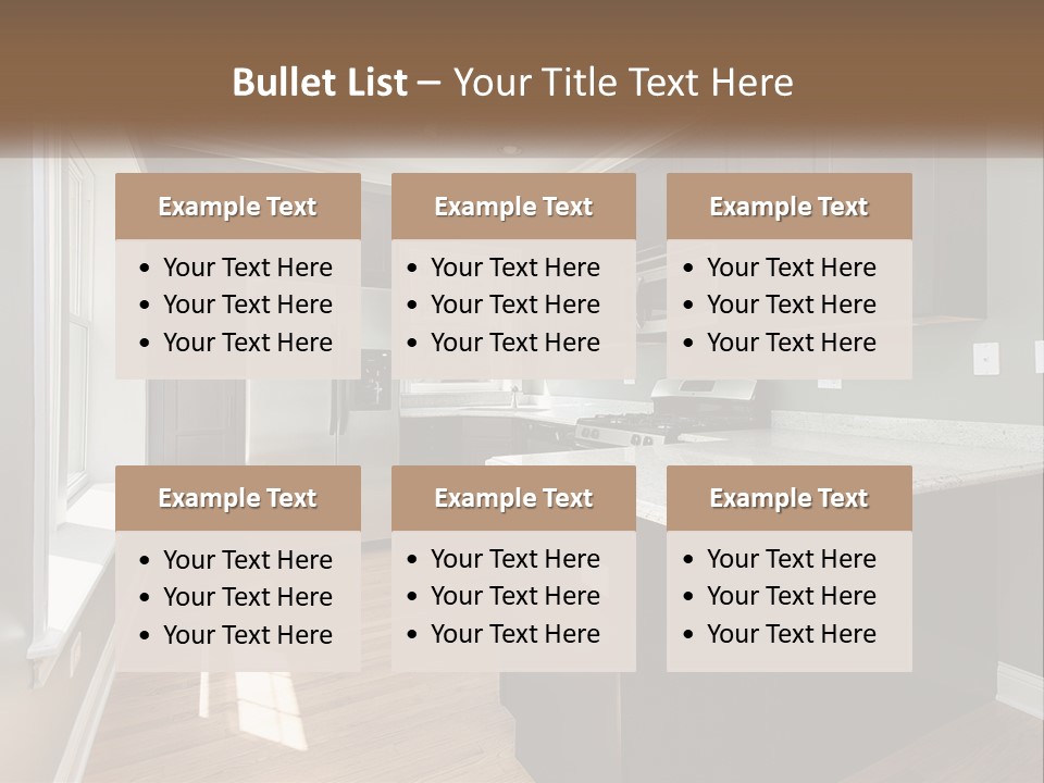 Stainless Furnishings Upscale PowerPoint Template