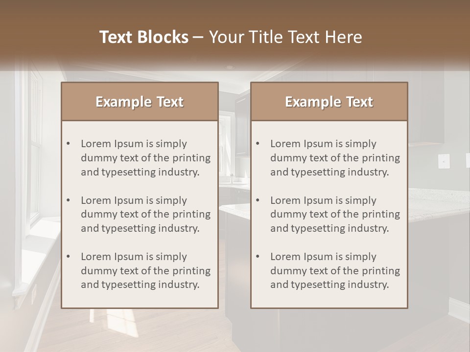 Stainless Furnishings Upscale PowerPoint Template