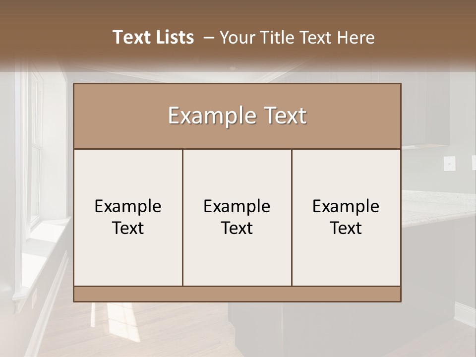 Stainless Furnishings Upscale PowerPoint Template