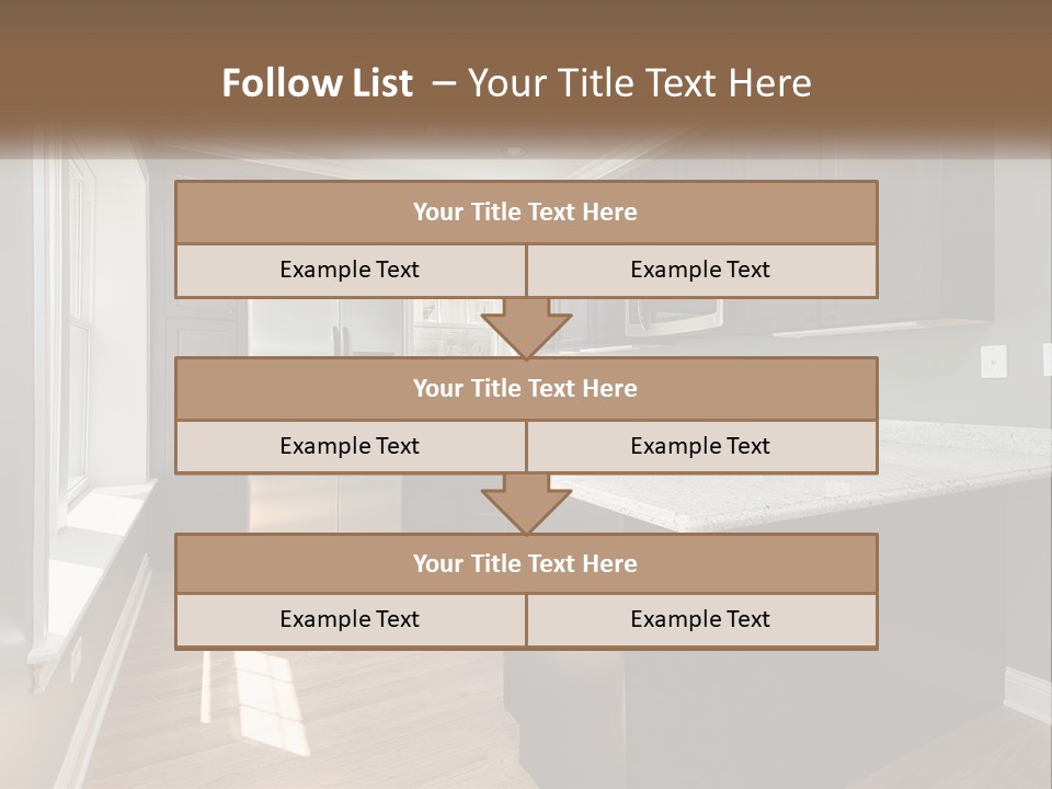 Stainless Furnishings Upscale PowerPoint Template