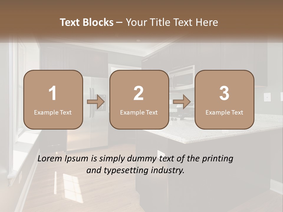 Stainless Furnishings Upscale PowerPoint Template