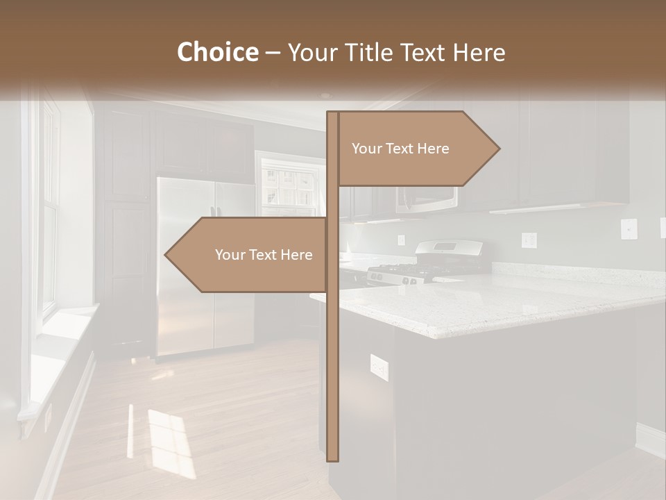 Stainless Furnishings Upscale PowerPoint Template