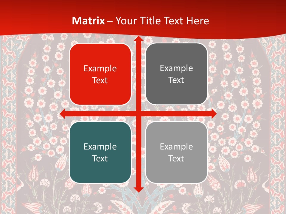 Museum Orient Art PowerPoint Template