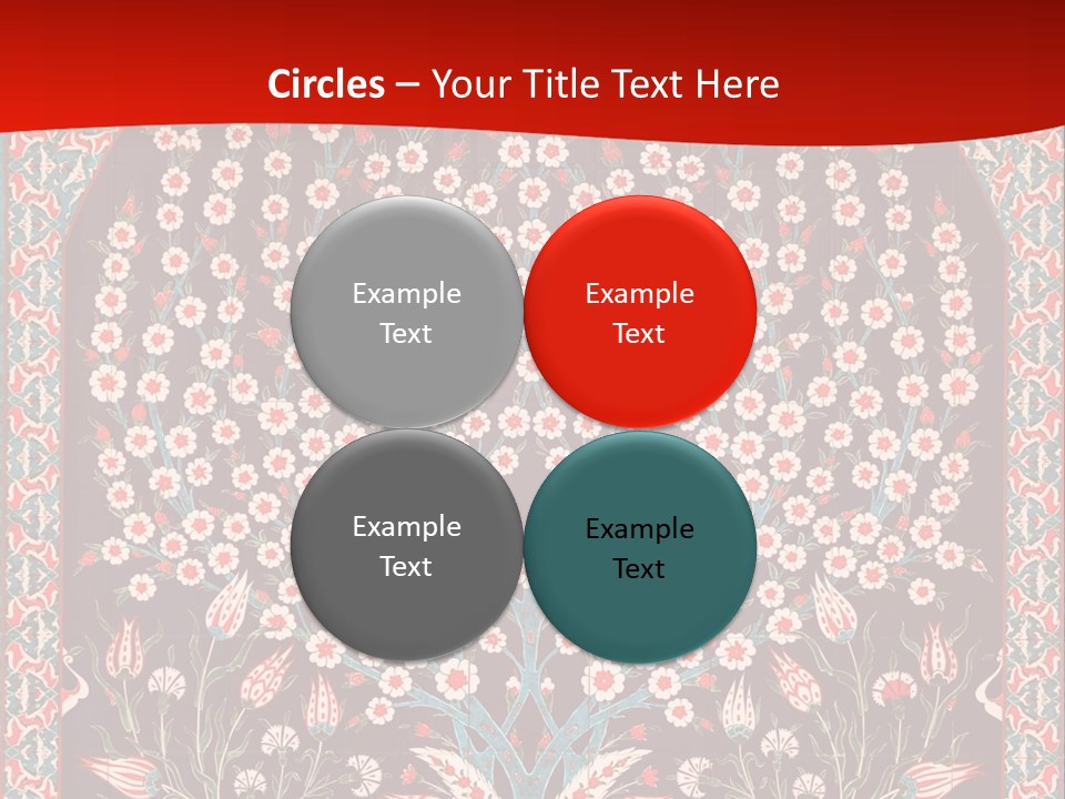 Museum Orient Art PowerPoint Template