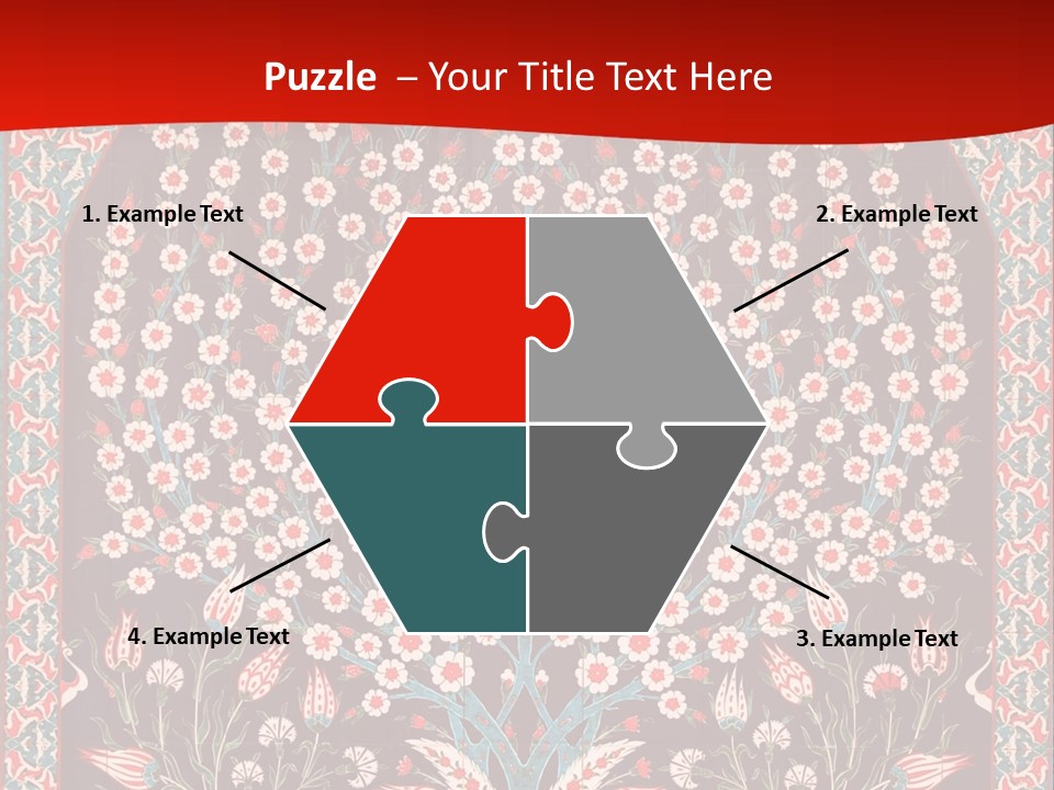 Museum Orient Art PowerPoint Template