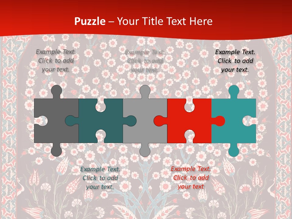 Museum Orient Art PowerPoint Template