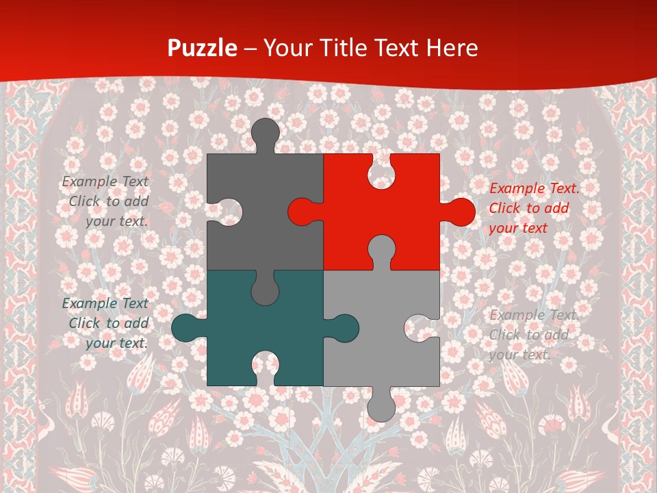 Museum Orient Art PowerPoint Template