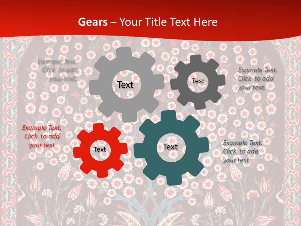 Museum Orient Art PowerPoint Template