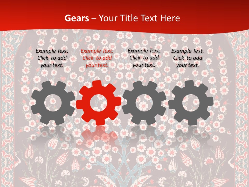 Museum Orient Art PowerPoint Template