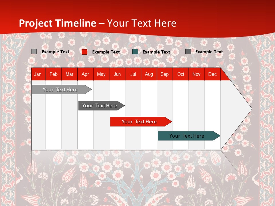 Museum Orient Art PowerPoint Template