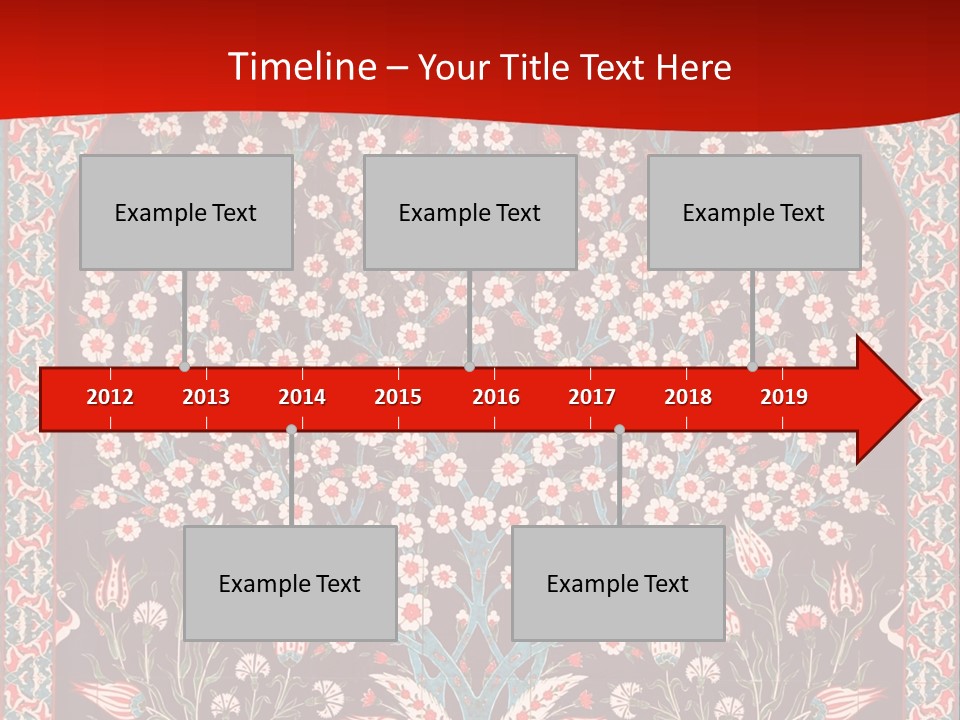 Museum Orient Art PowerPoint Template