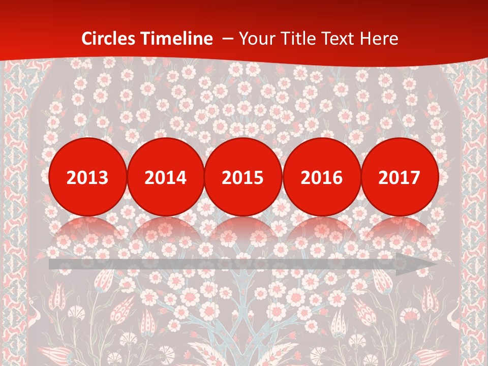 Museum Orient Art PowerPoint Template