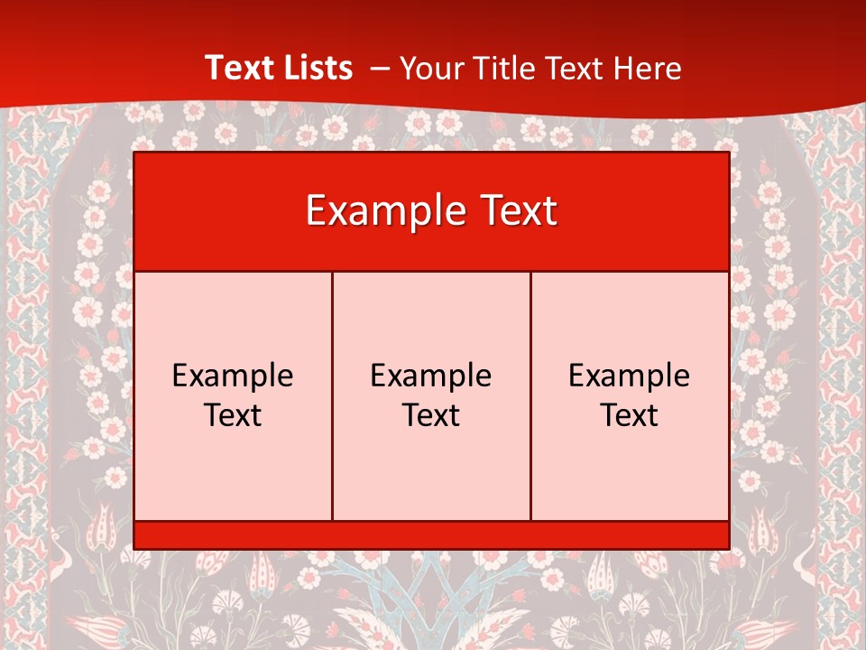 Museum Orient Art PowerPoint Template
