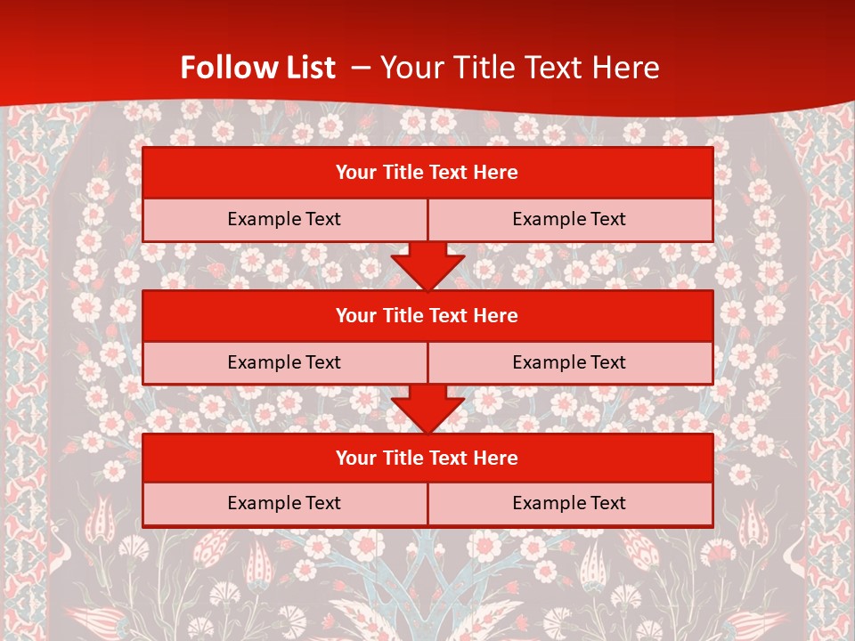 Museum Orient Art PowerPoint Template