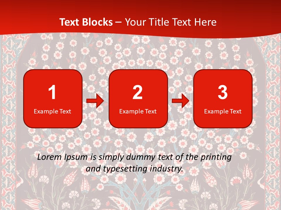 Museum Orient Art PowerPoint Template