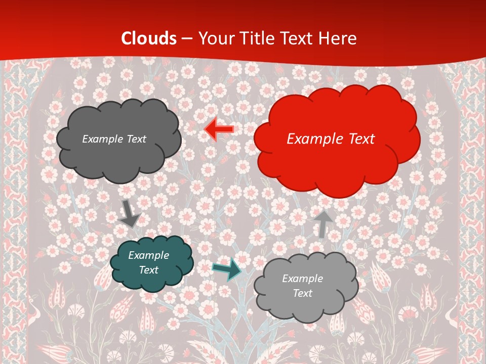 Museum Orient Art PowerPoint Template