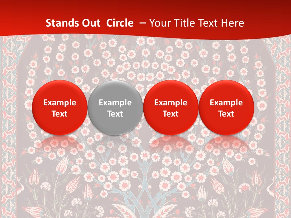 Museum Orient Art PowerPoint Template