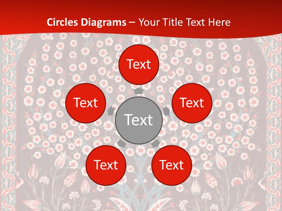 Museum Orient Art PowerPoint Template