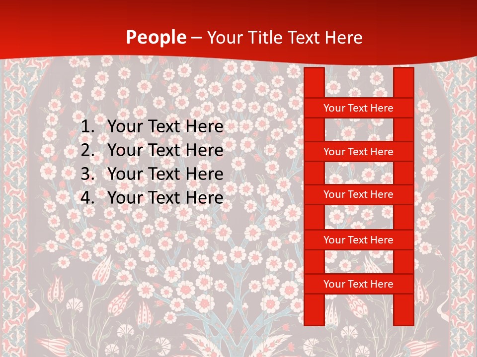 Museum Orient Art PowerPoint Template