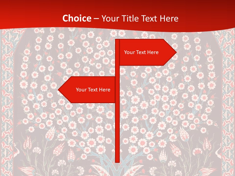 Museum Orient Art PowerPoint Template