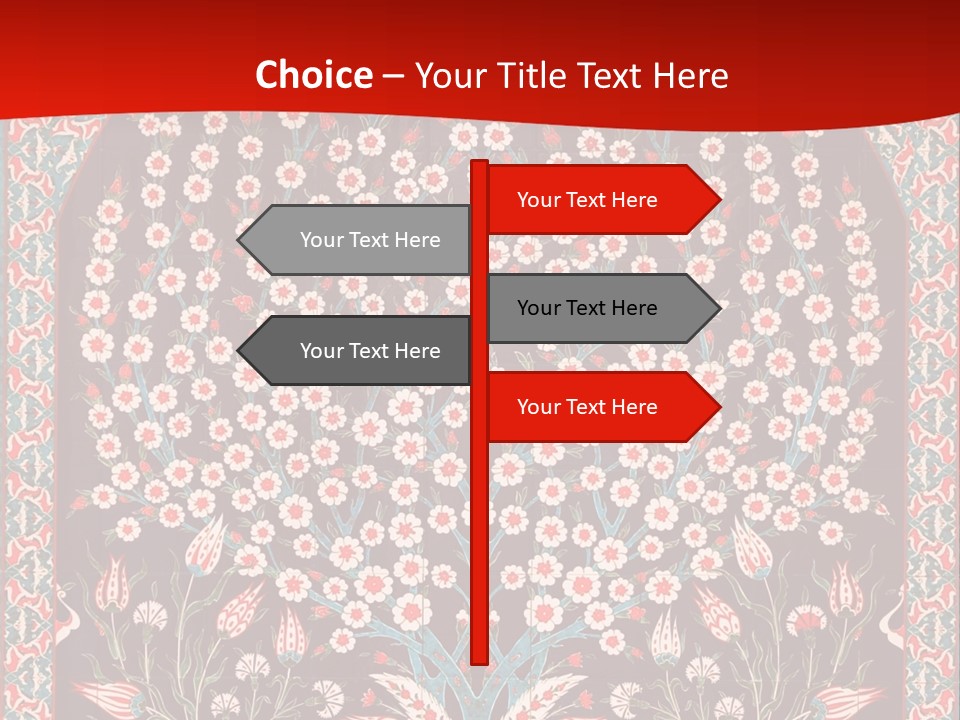 Museum Orient Art PowerPoint Template