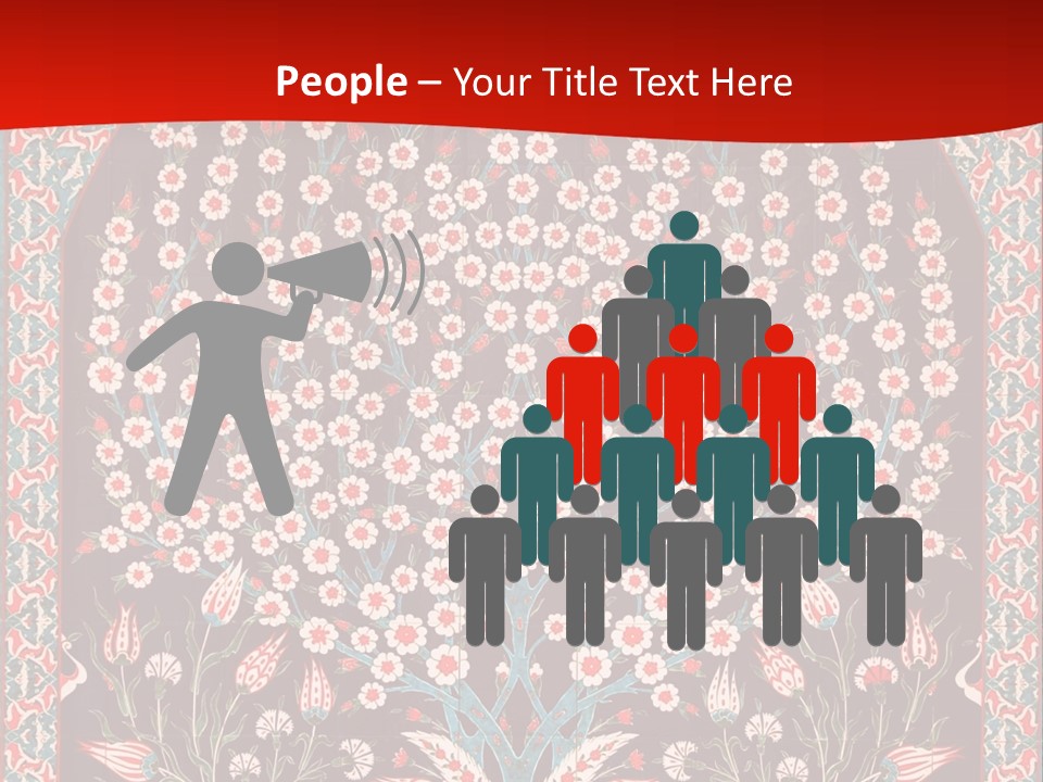 Museum Orient Art PowerPoint Template