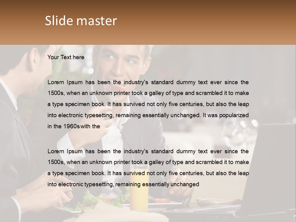 Cooperation People Cheerful PowerPoint Template