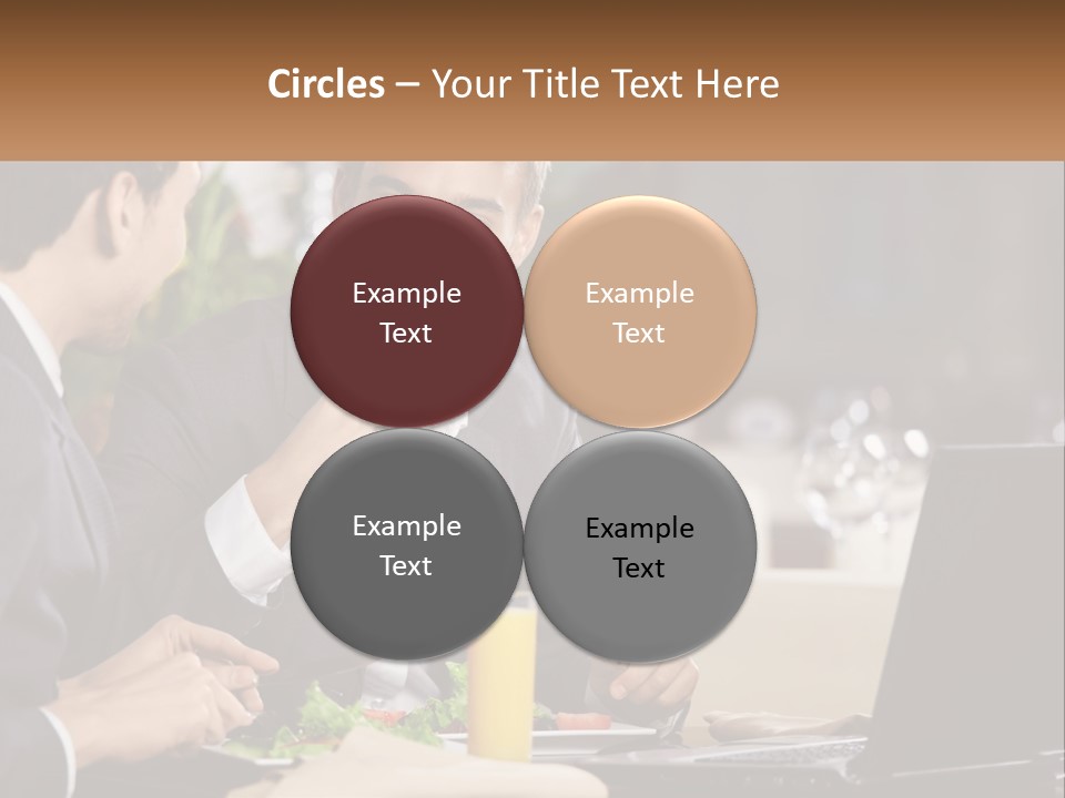 Cooperation People Cheerful PowerPoint Template