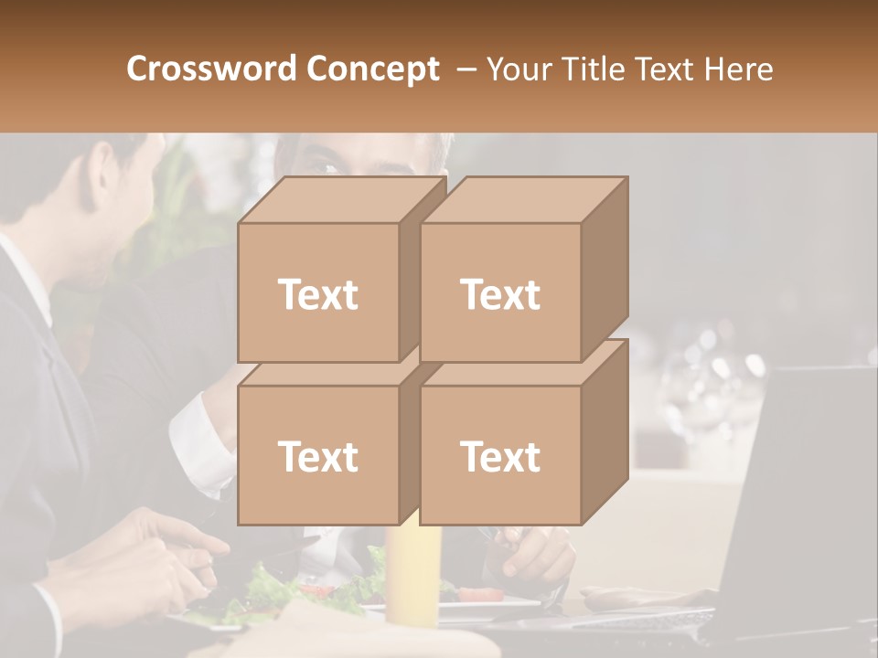 Cooperation People Cheerful PowerPoint Template