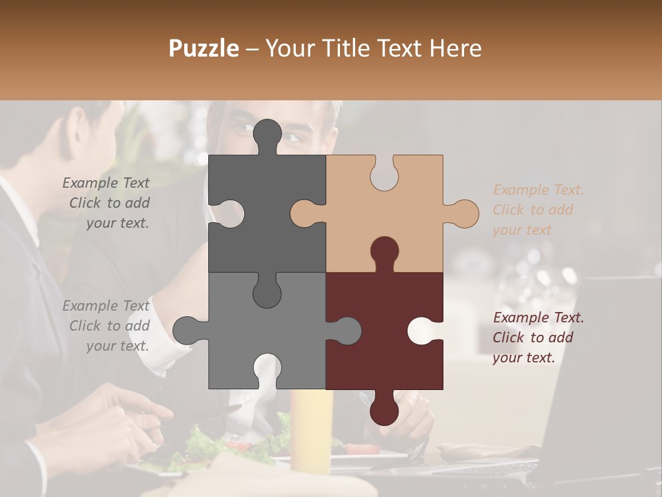 Cooperation People Cheerful PowerPoint Template