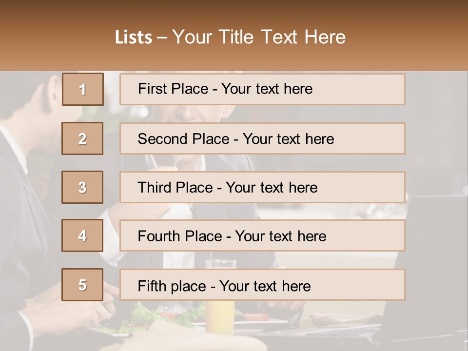 Cooperation People Cheerful PowerPoint Template