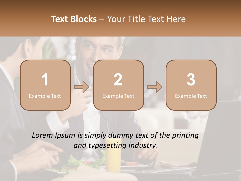 Cooperation People Cheerful PowerPoint Template