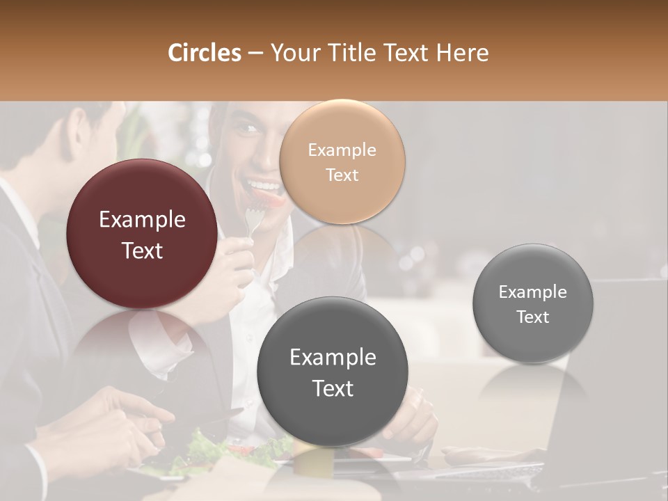 Cooperation People Cheerful PowerPoint Template