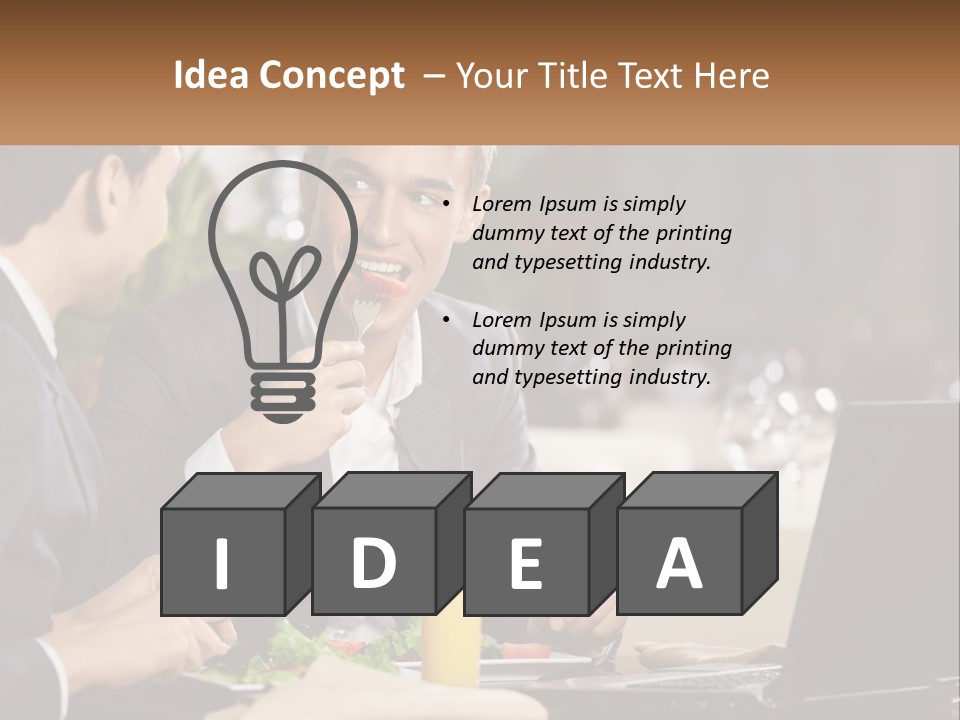 Cooperation People Cheerful PowerPoint Template