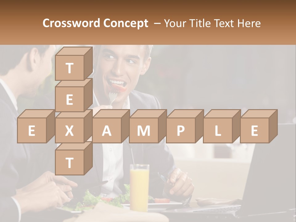 Cooperation People Cheerful PowerPoint Template