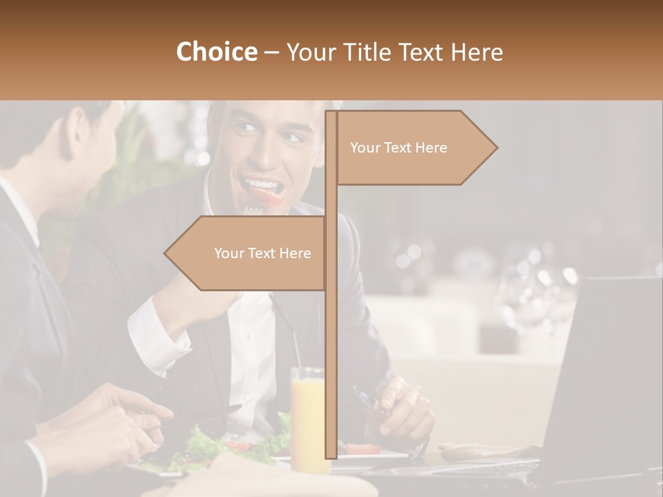 Cooperation People Cheerful PowerPoint Template