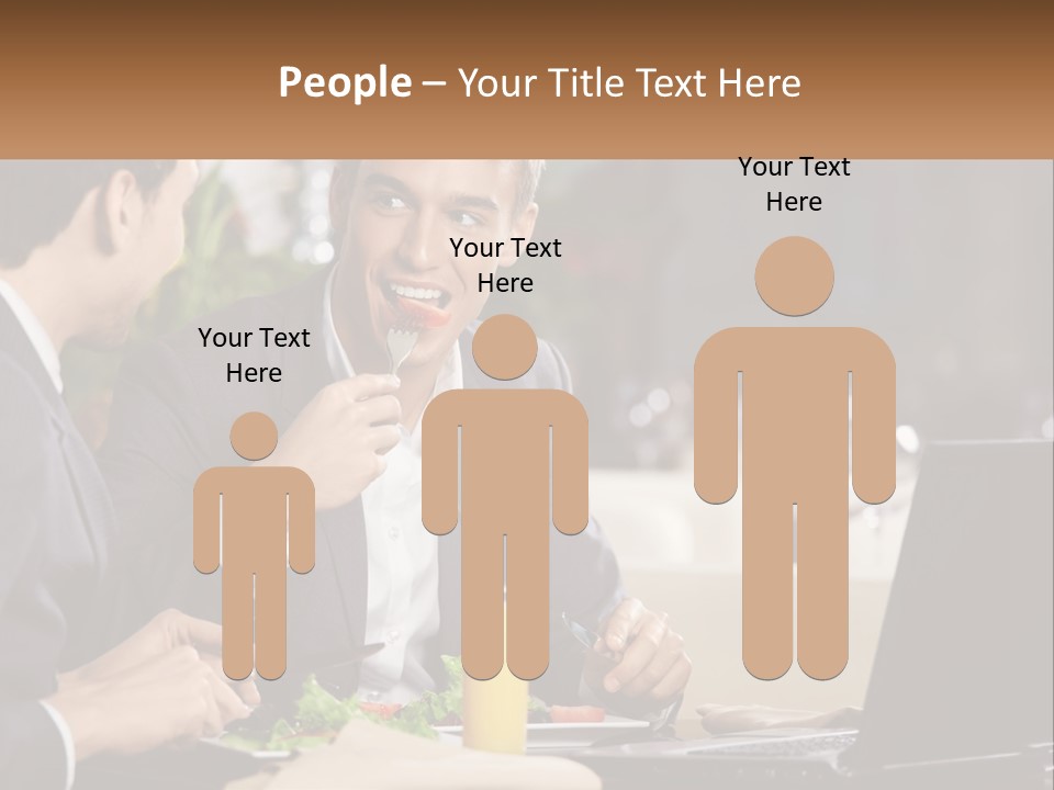 Cooperation People Cheerful PowerPoint Template