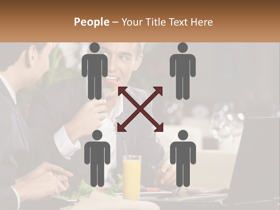 Cooperation People Cheerful PowerPoint Template