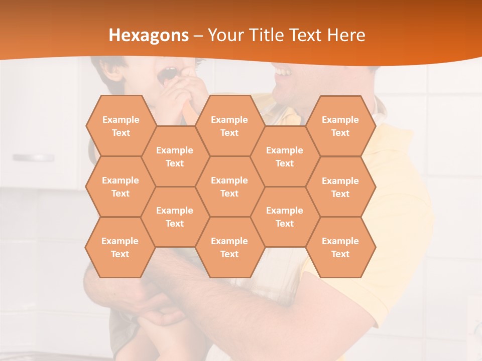 Kitchen Home Counter PowerPoint Template