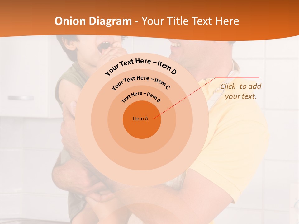Kitchen Home Counter PowerPoint Template