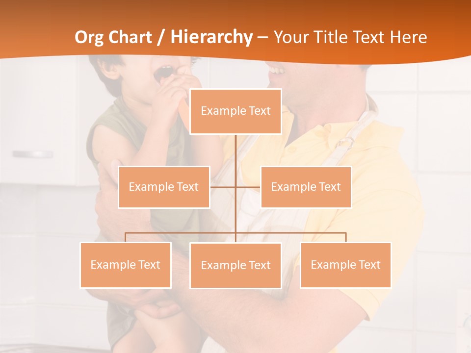 Kitchen Home Counter PowerPoint Template