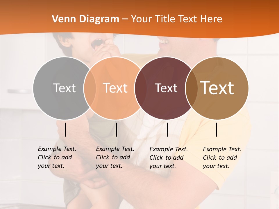 Kitchen Home Counter PowerPoint Template