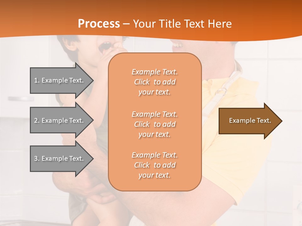 Kitchen Home Counter PowerPoint Template