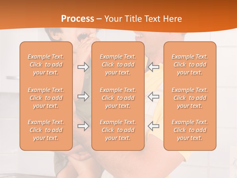 Kitchen Home Counter PowerPoint Template